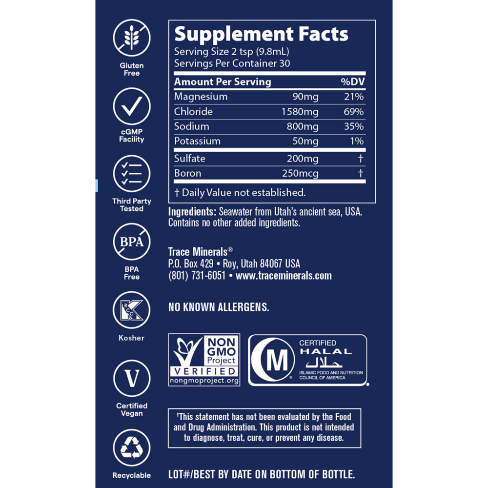 Product image for Utah Sea Minerals.