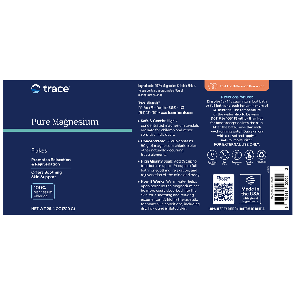 Product image for Magnesium Flakes.