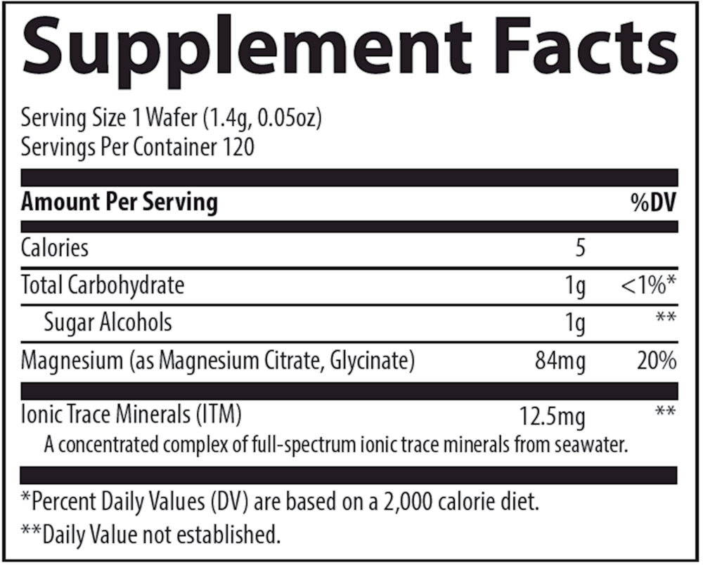 Product image for Magnesium Chewable - Raspberry Lemon.