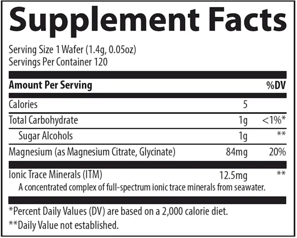 Product image for Magnesium Chewable - Raspberry Lemon.