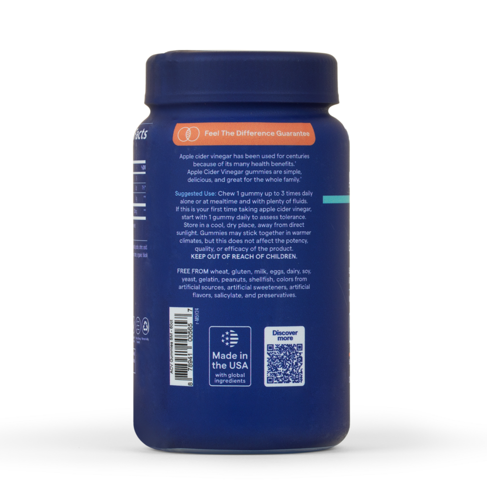 Product image for Apple Cider Vinegar Gummies - Strawberry Melon.
