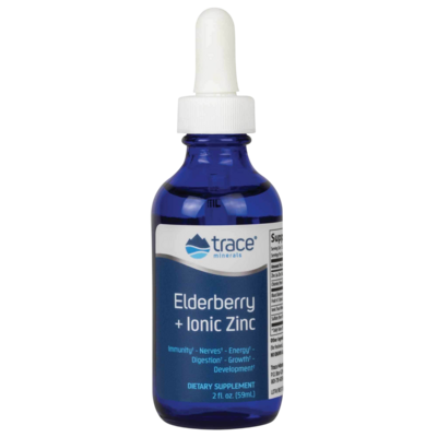 Liquid Ionic Elderberry + Ionic Zinc 59 Milliliters