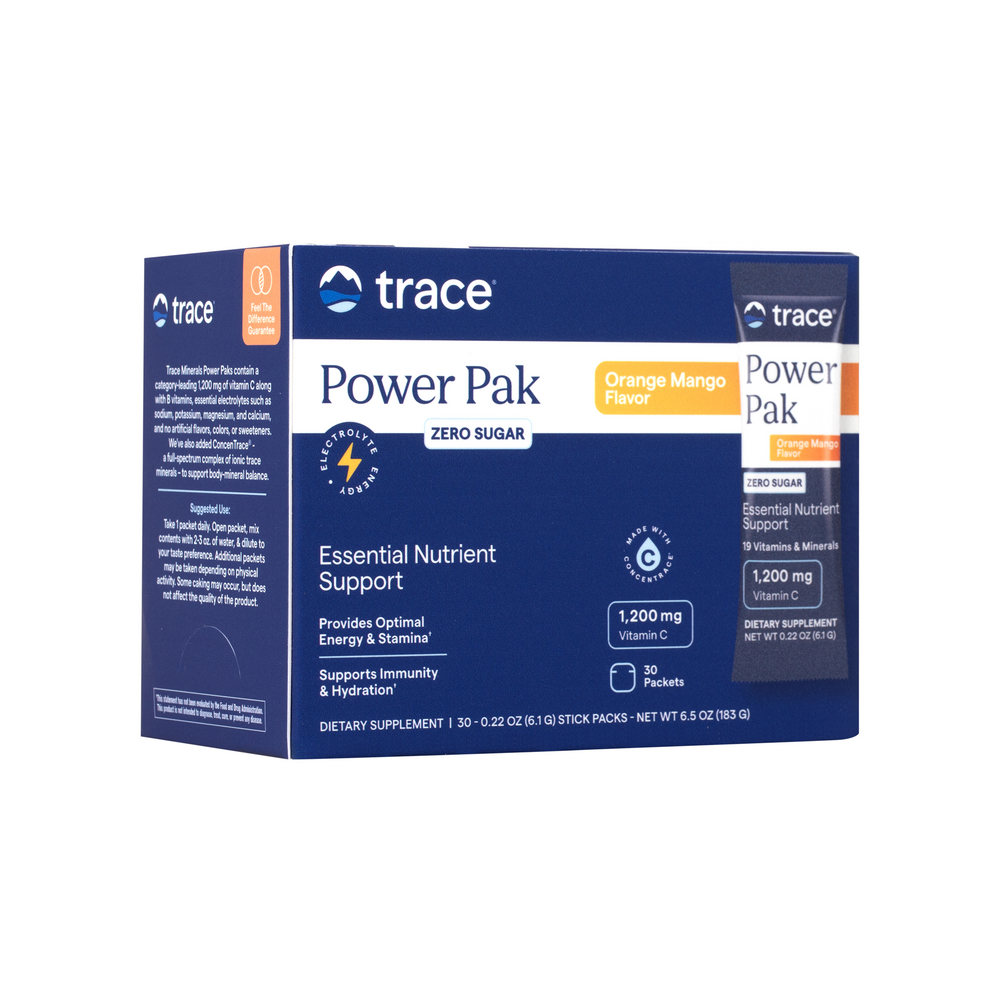 Product image for Electrolyte Stamina Power Pak Sugar Free Non-GMO Orange Mango.