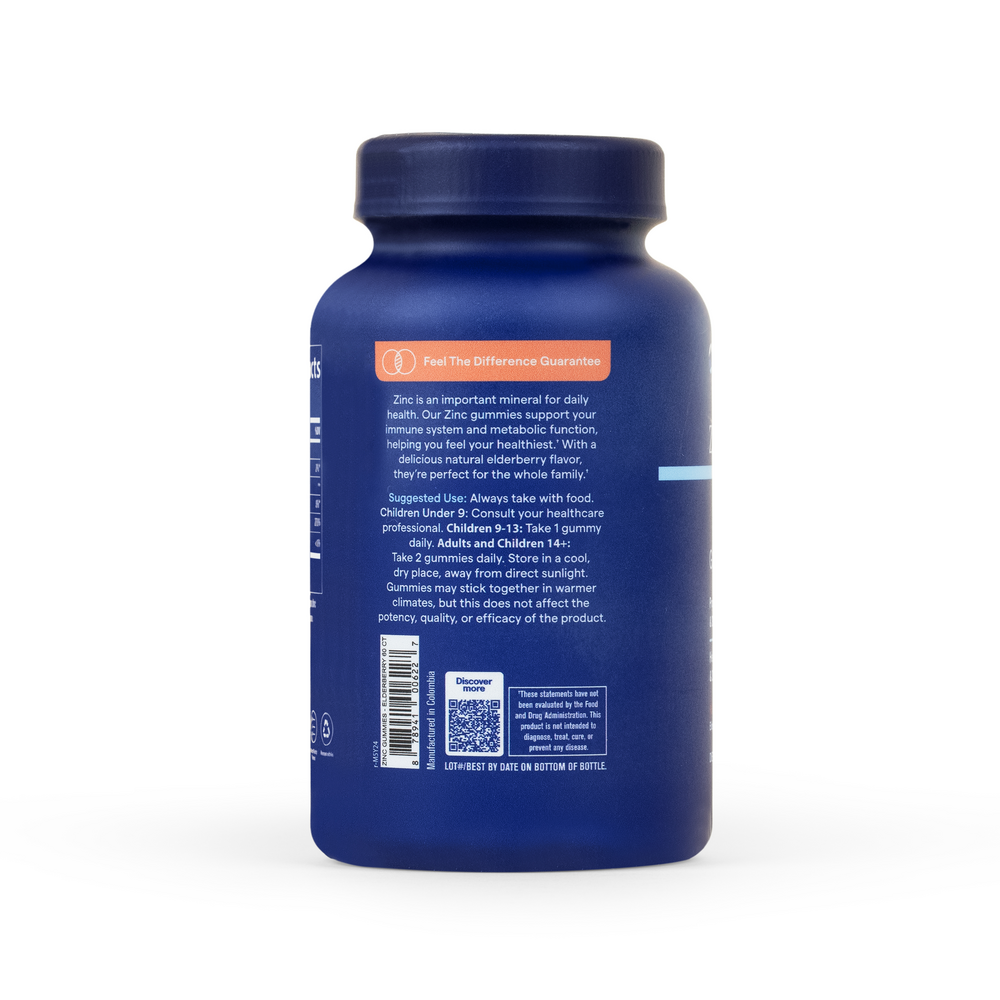 Product image for Zinc Gummies.