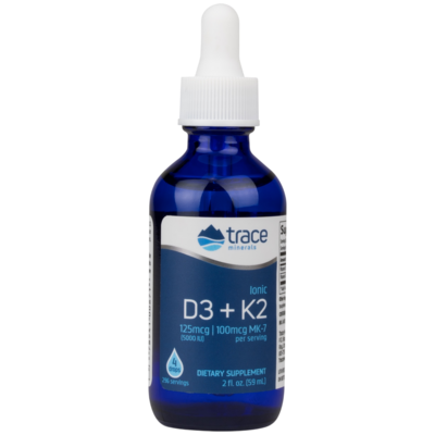 Ionic Vitamin D3 + K2 59 Milliliters Ionic Vitamin D3 + K2 59 Milliliters
