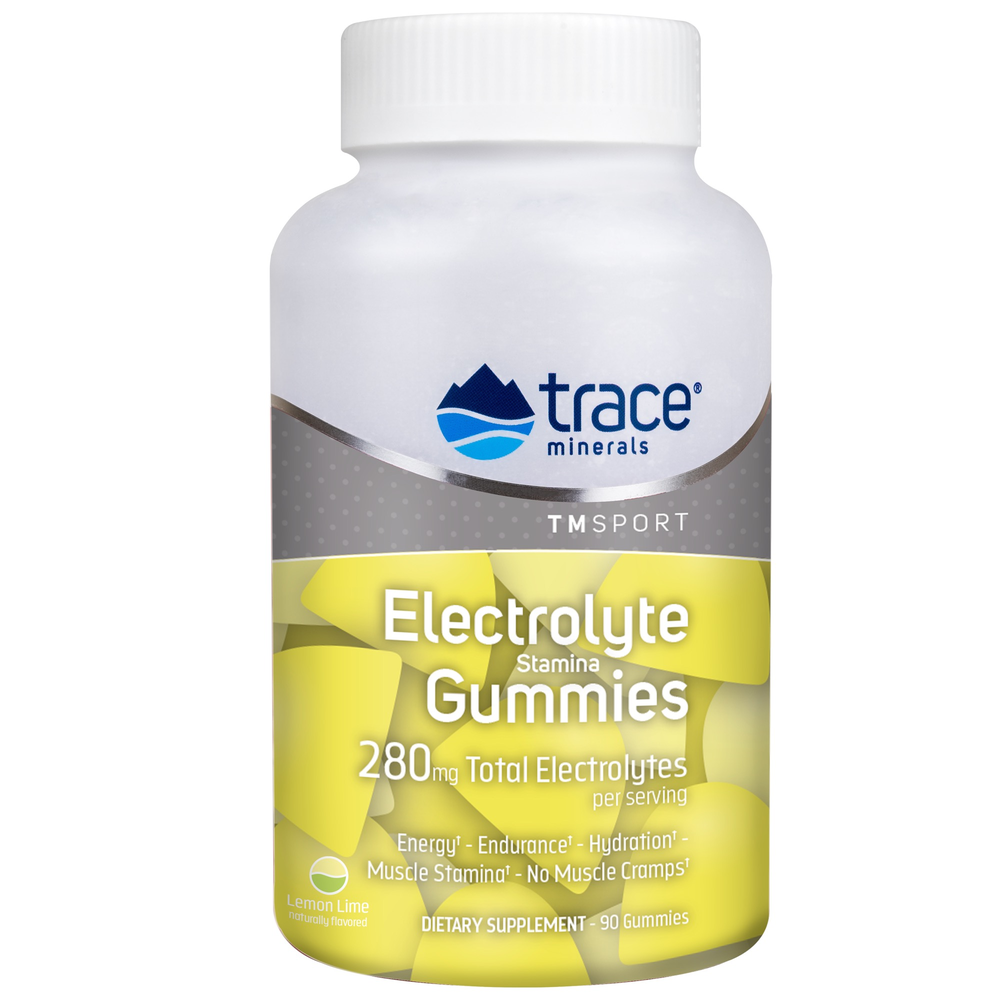 Product image for Trace Minerals Electrolyte Stamina Gummi.