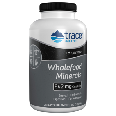 TM Ancestral Wholefood Minerals Capsules (180 capsules) Product image for TM Ancestral Wholefood Minerals Capsules (180 capsules). Discontinued.