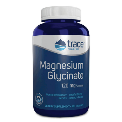 Magnesium Glycinate Capsules - 120mg/serving product image