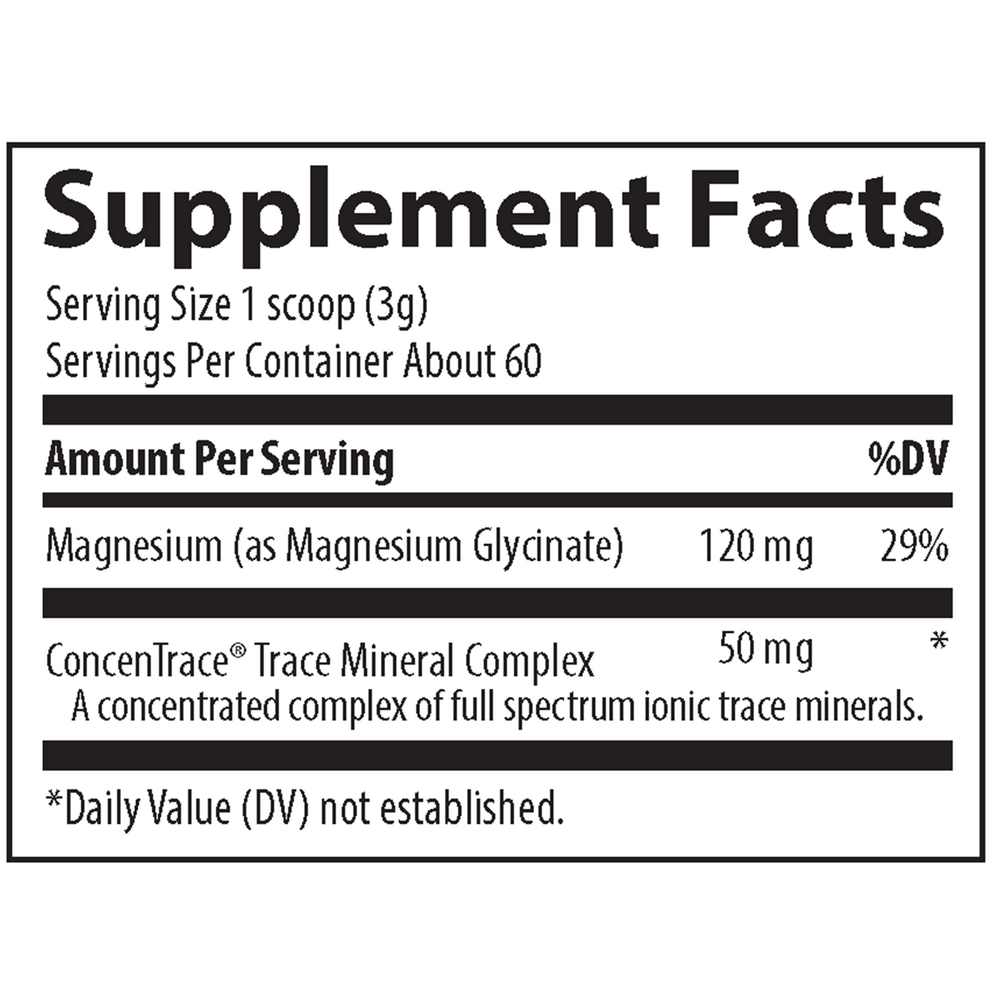 Product image for Magnesium Glycinate Powder Grape.