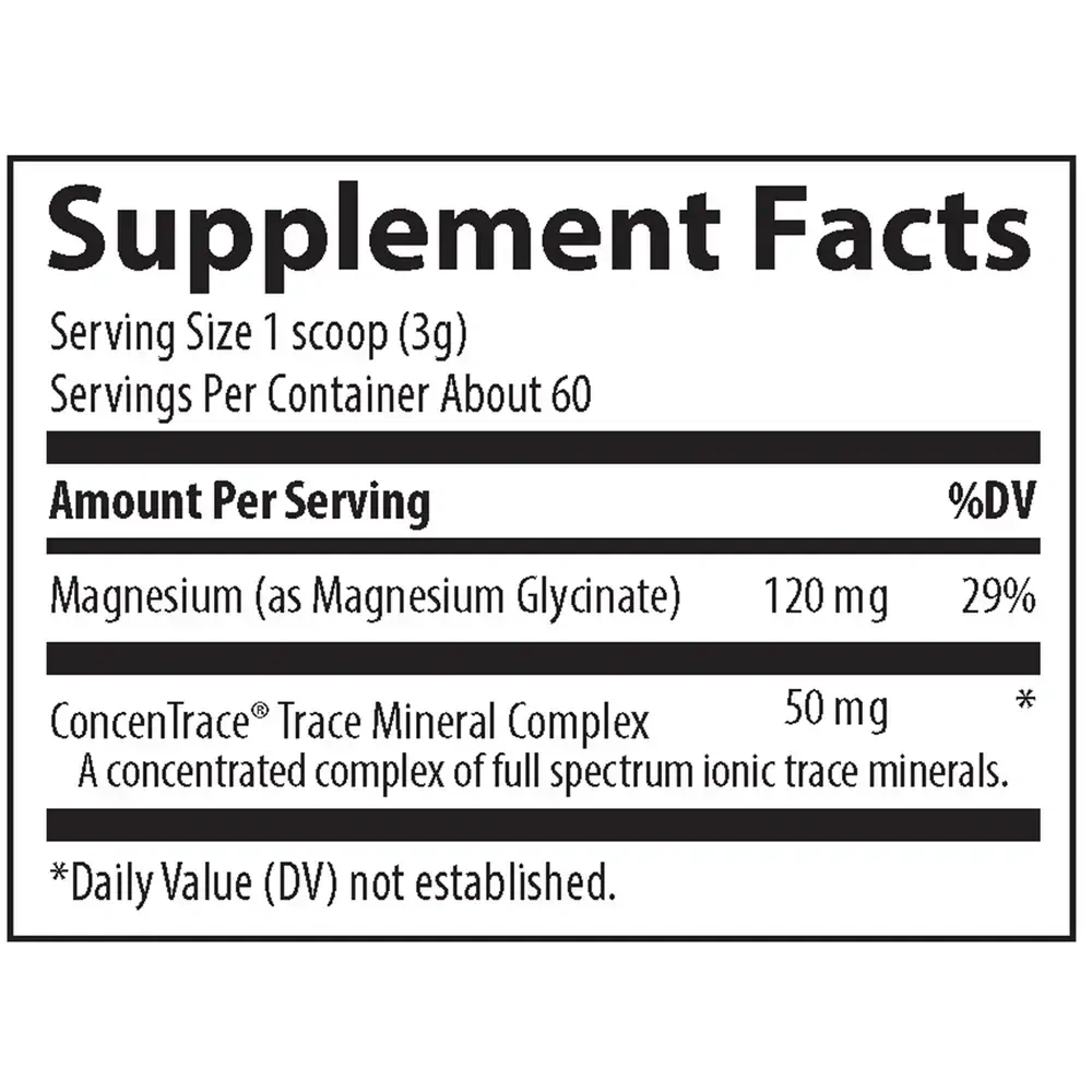 Product image for Magnesium Glycinate Powder Grape.