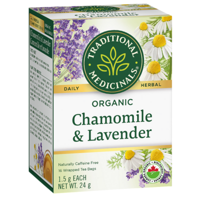 Organic Chamomile w/Lavender Tea 16 Count