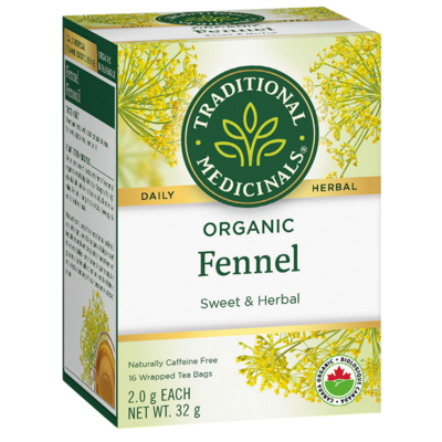 Organic Fennel Tea 16 Count