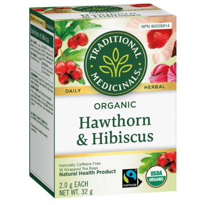 Organic Hawthorn and Hibicus
