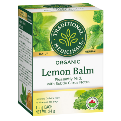 Organic Lemon Balm Tea 16 Count