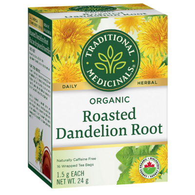 Organic Roasted Dandelion Root (16 Count)