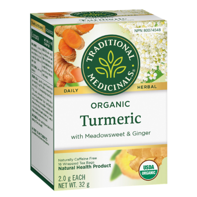 Organic Turmeric Meadowsweet & Ginger