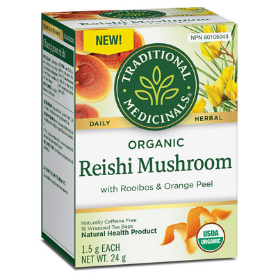 Organic Reishi Mushroom (16 Tea Bags) by Traditional Medicinals
