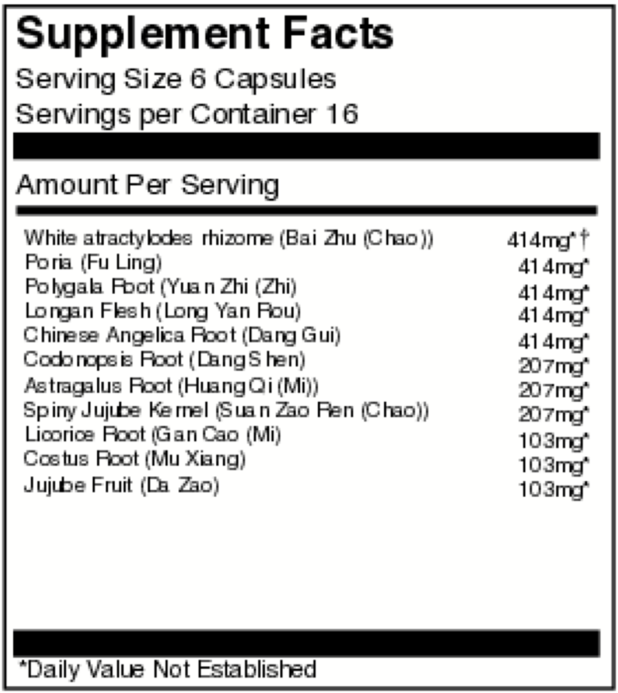 Product image for Gui Pi Tang Capsules - Earth Restoring D.