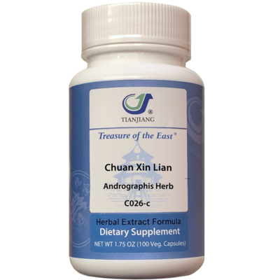 Chuan Xin Lian Capsules - Andrographis H 100 capsules