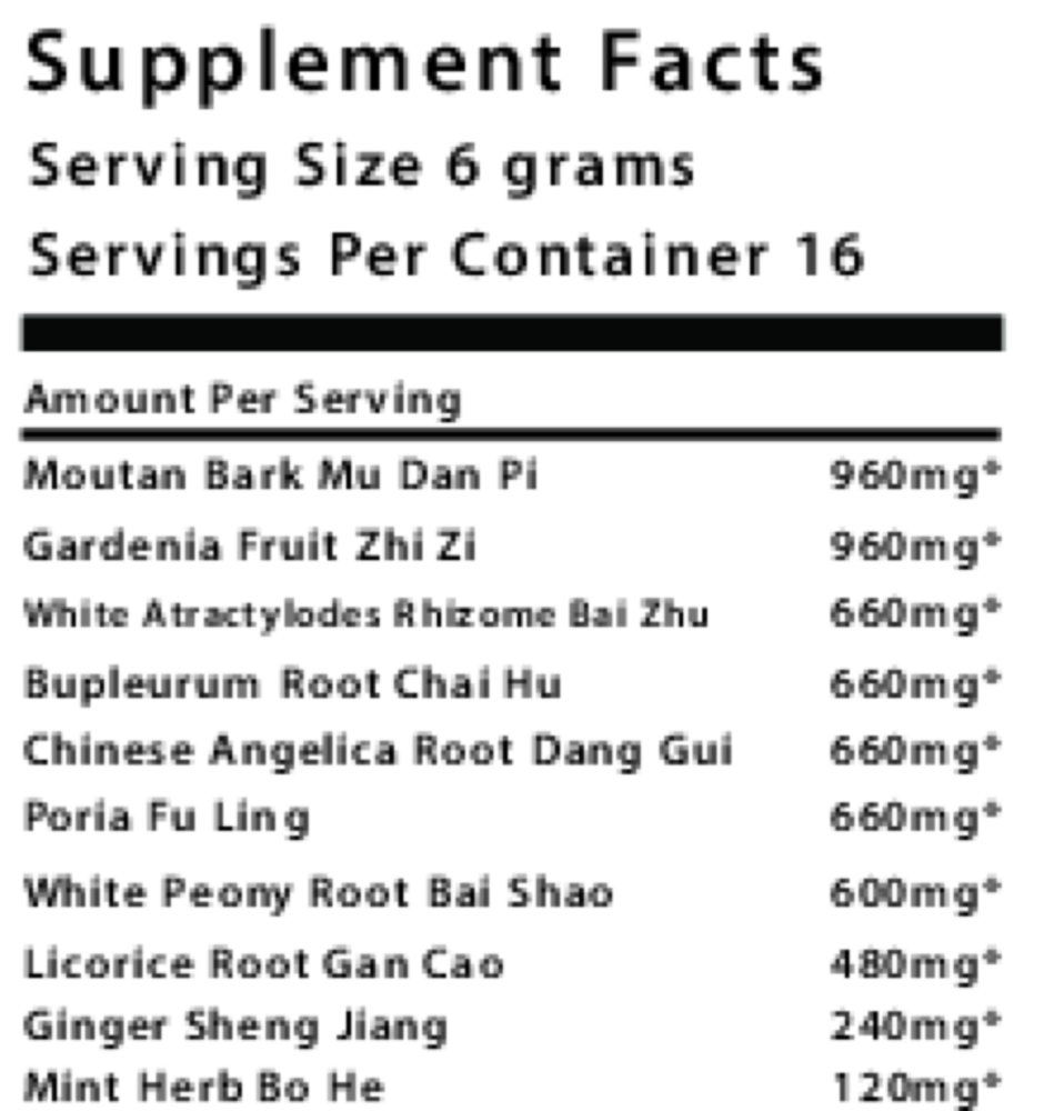 Product image for Jia Wei Xiao Yao San Granules.