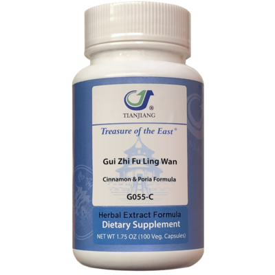 Gui Zhi Fu Ling Wan Capsules - Cinnamon 100 capsules