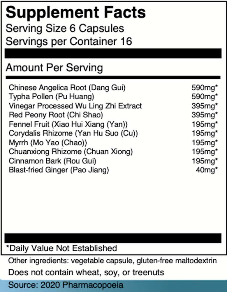 Product image for Shao Fu Zhu Yu Tang Capsules - Fennel Se.