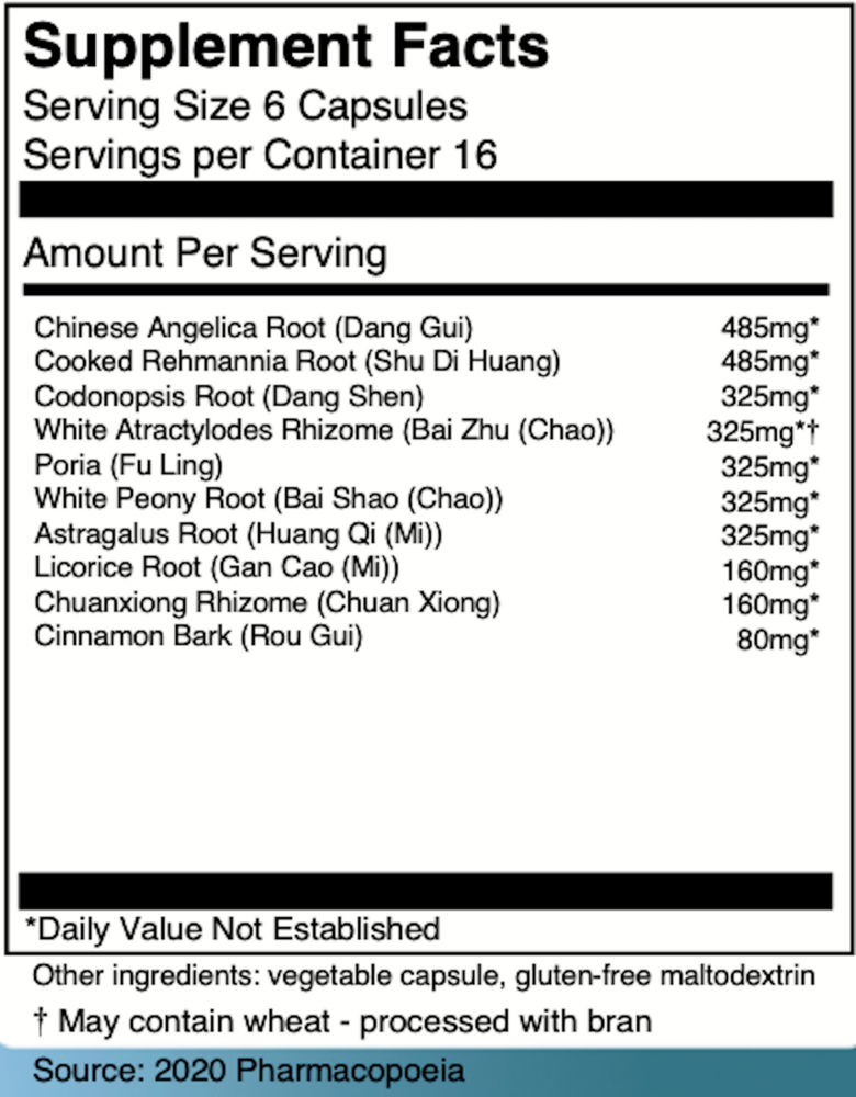 Product image for Shi Quan Da Bu Tang Capsules - Ginseng &amp;.