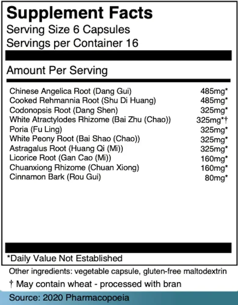 Product image for Shi Quan Da Bu Tang Capsules - Ginseng &amp;.