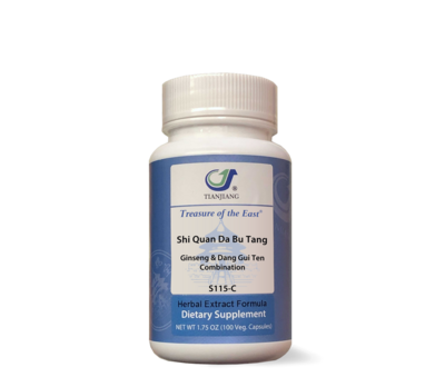 Shi Quan Da Bu Tang Capsules - Ginseng & 100 capsules