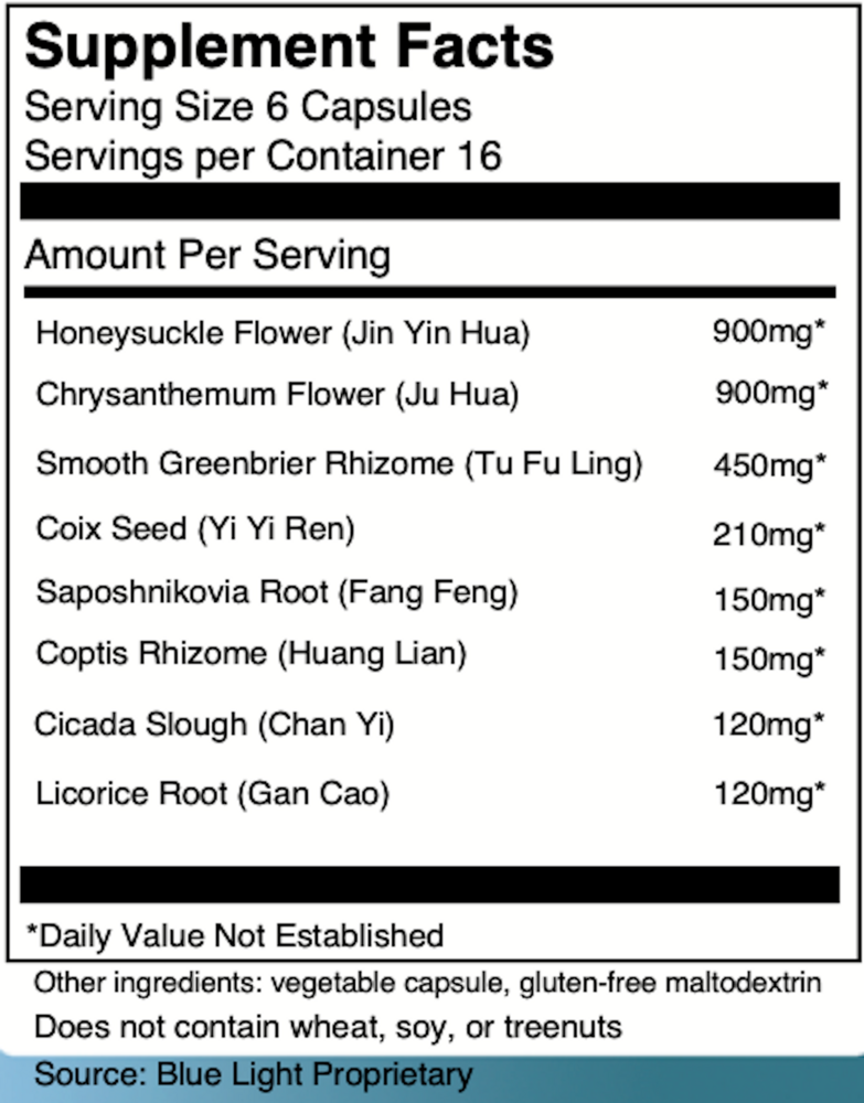 Product image for Shi Zhen Fang Capsules - Lonicera &amp; Smil.