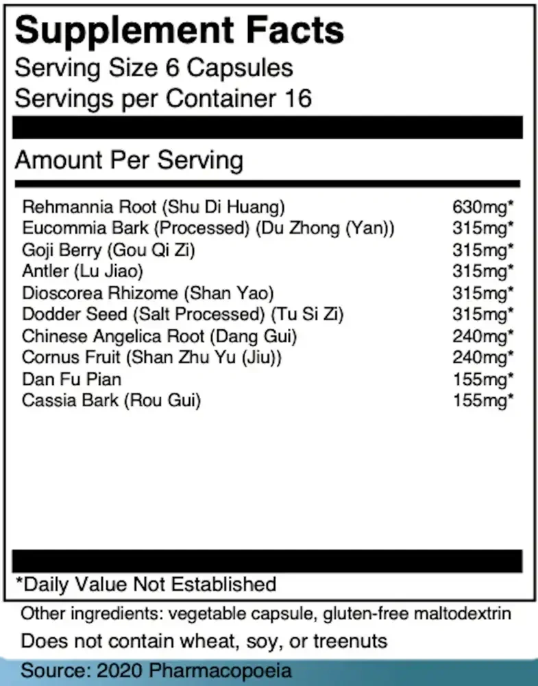 Product image for You Gui Wan Capsules - Right-Return Pill.