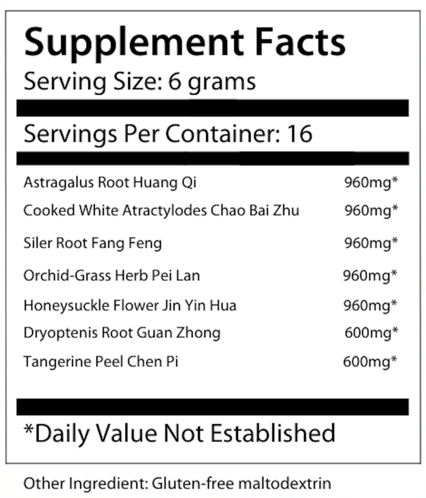 Product image for Qiang Li Yu Ping Feng Granules - Jade Wi.