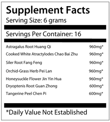 Qiang Li Yu Ping Feng Granules - Jade Wi 100 Grams
