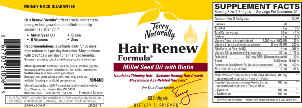 Product image for Hair Renew Formula®.