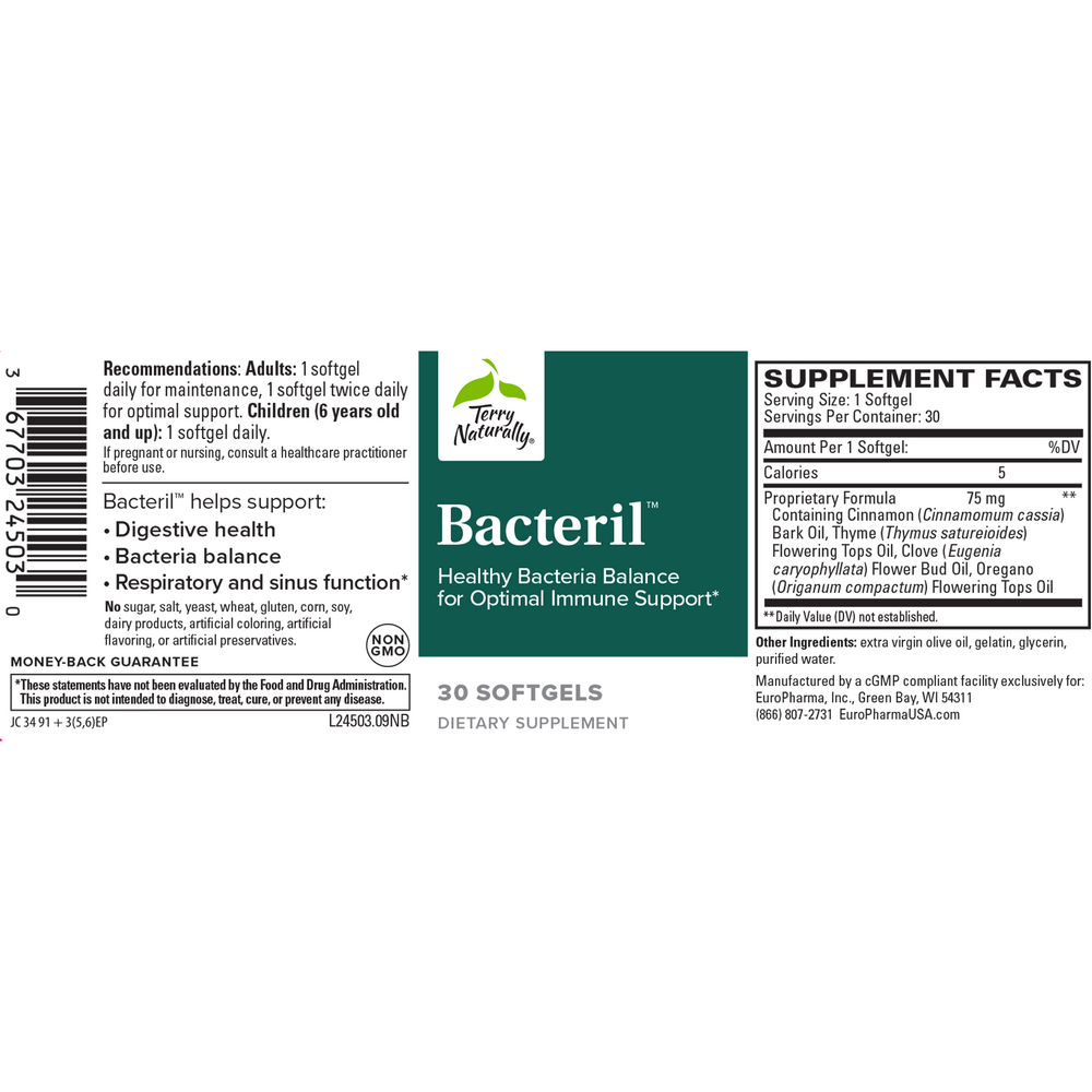Product image for Bacteril™.