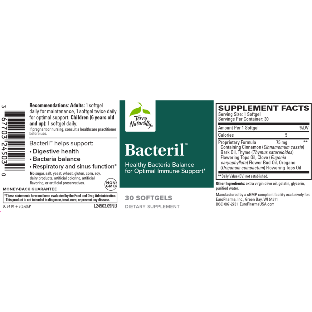 Product image for Bacteril™.