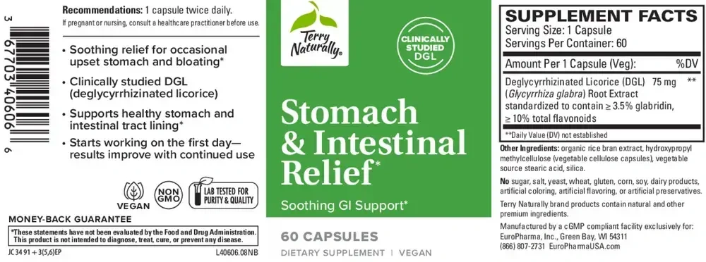 Product image for Stomach &amp; Intestinal Relief.