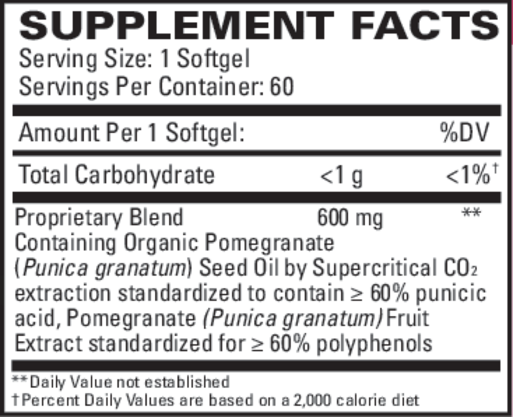 Product image for Pomegranate Seed Oil.