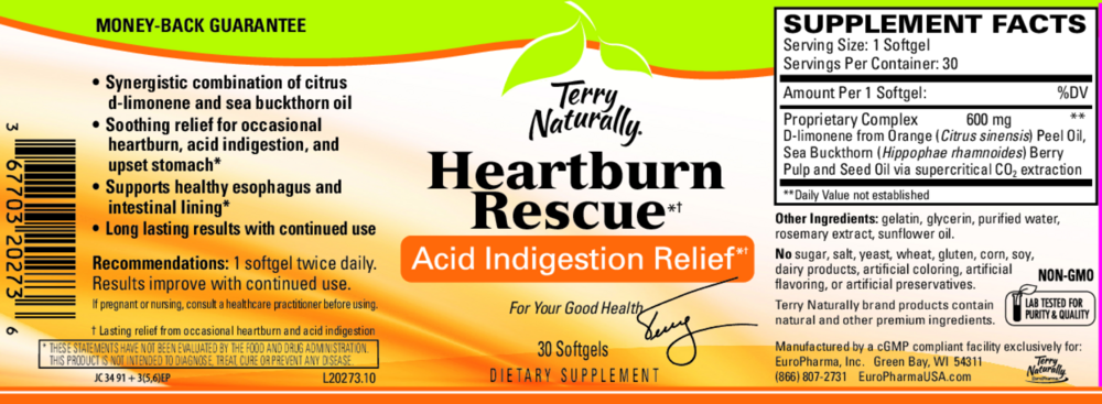 Product image for Heartburn Rescue*†.