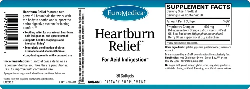 Product image for Heartburn Relief.