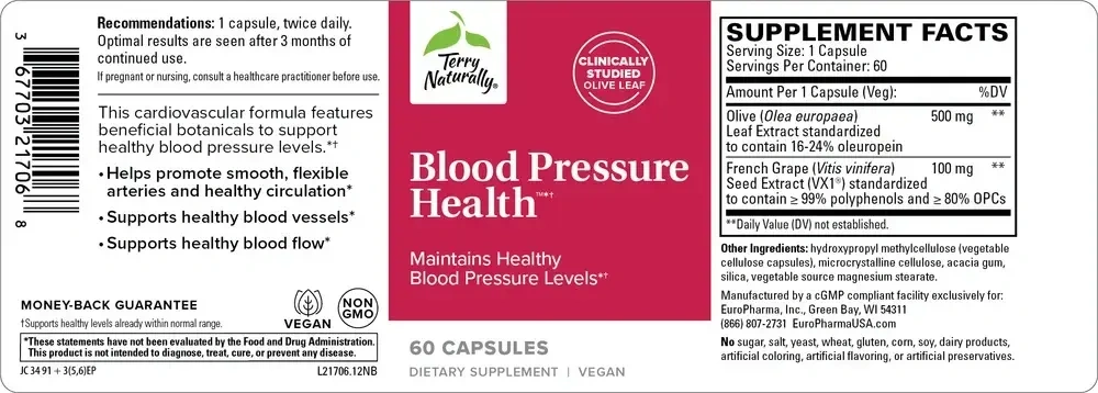 Product image for Blood Pressure Health™*†.