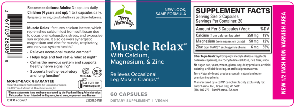 Product image for Muscle Relax*†.