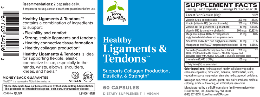 Product image for Healthy Ligaments &amp; Tendons™.