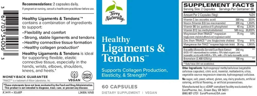 Product image for Healthy Ligaments &amp; Tendons™.