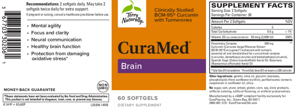 Product image for CuraMed Brain®.