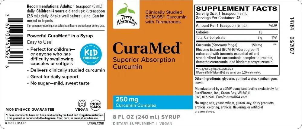 Product image for CuraMed® Syrup.