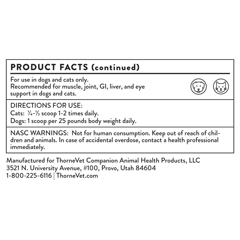 Product image for CurcuVET-SA150 Powder.