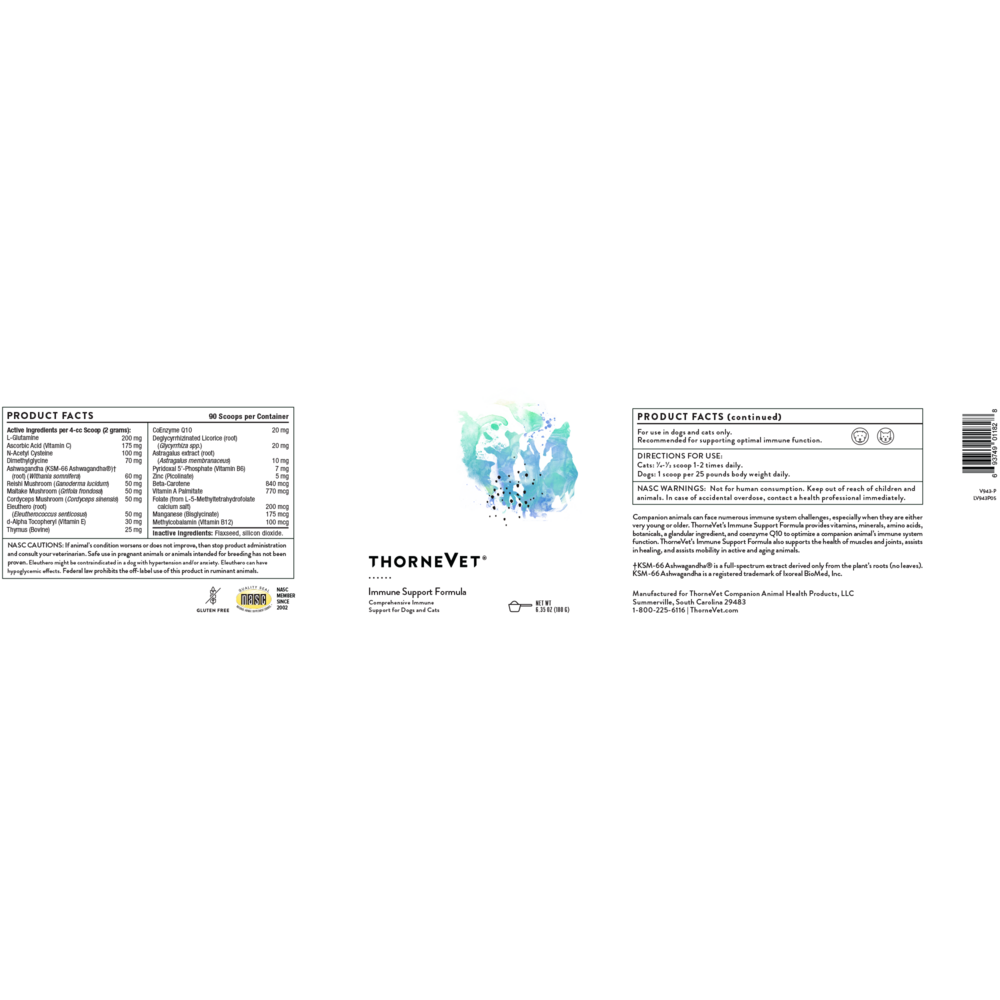 Product image for Immune Support Formula.