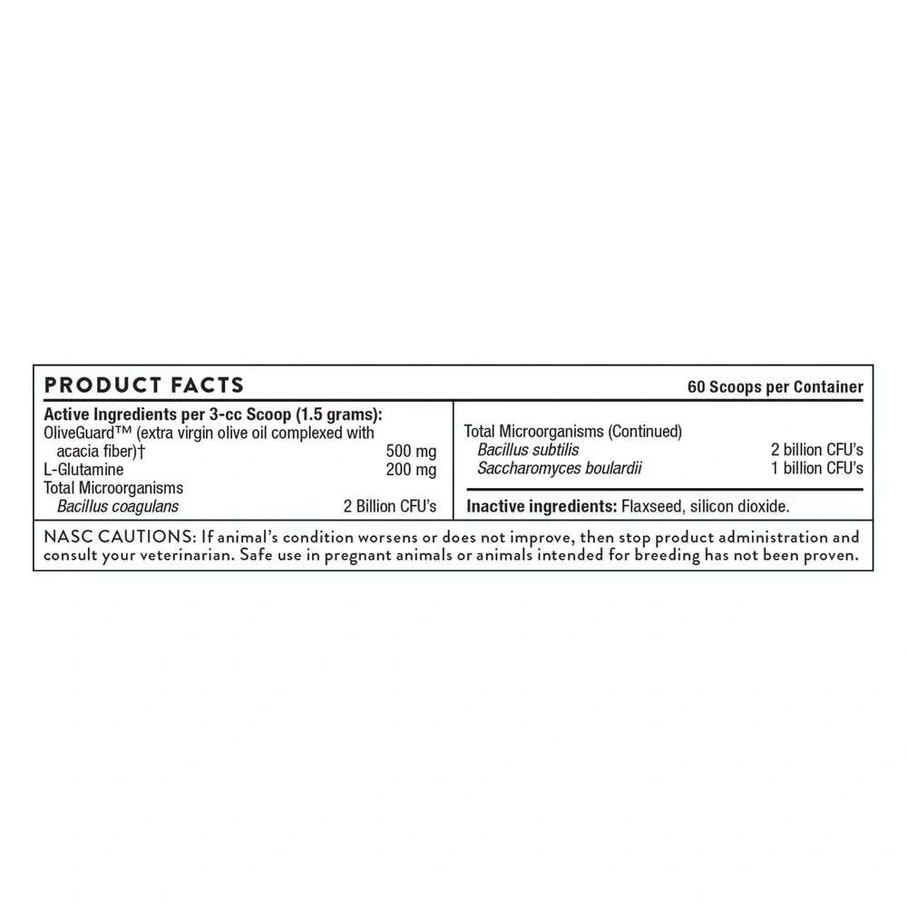 Product image for Probiotic Support Formula Powder.