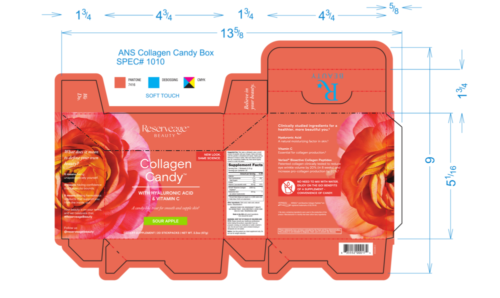 Product image for Collagen Candy Sour Apple.